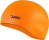 High-stretch silicone swim cap Aqua Speed Mono75 - orange 