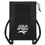 Pojemny worek na plecy Aqua Speed Mesh Backpack 07 - czarny 