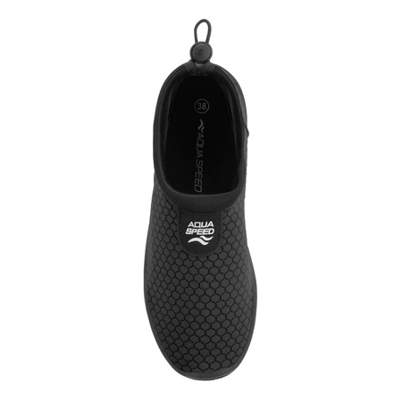 Water shoes with drawstring Aqua Shoe 30 kol.07–black