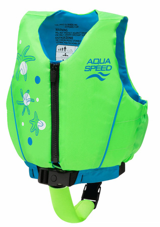 Swim vest for children Swim Star Aqua Speed 03 - green 
