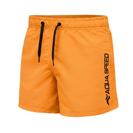  Chłopięce szorty pływackie Aqua Speed Owen Junior kol.75 - pomarańczowe