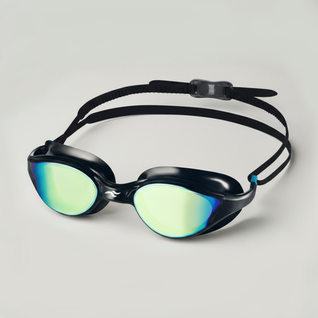 Lustrzane okulary pływackie Aqua Speed Vortex Mirror 07 - czarne 