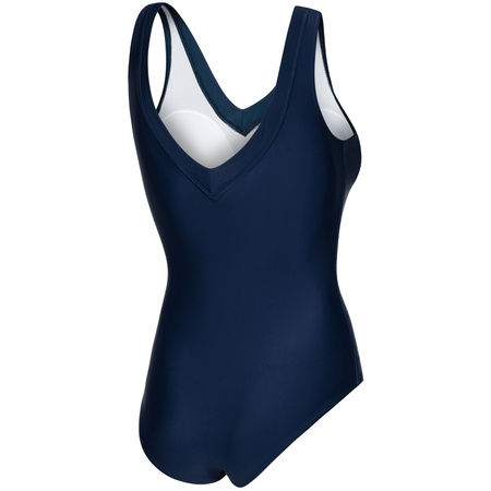 Jednocześciowy kostium pływacki z miseczkami Aqua Speed Sophie 49 - granatowy