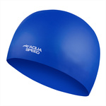 Racing swim cap made of silicone Aqua Speed 3D Cap 01 - navy 