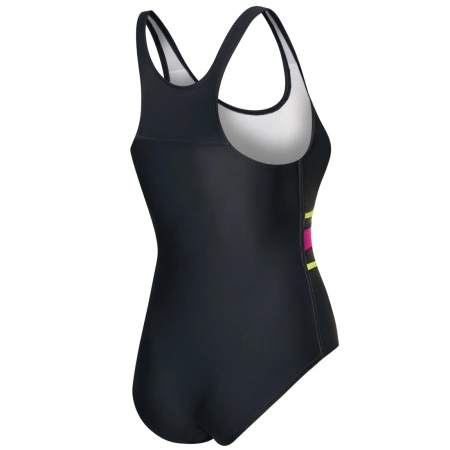 Jednoczęściowy kostium pływacki z miseczką Aqua Speed Stella 331 - grafitowy