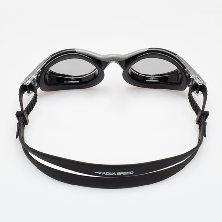 Aqua Speed Aquilo 23 Swimming Goggles – Black & Grey