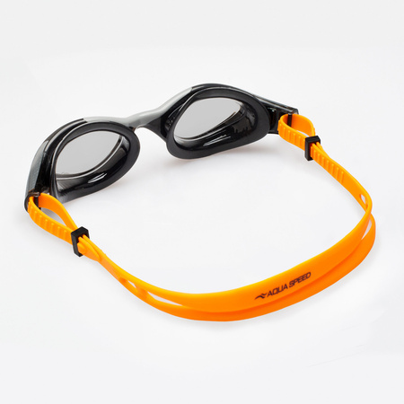 Aqua Speed Aquilo 75 Swimming Goggles – Black & Orange