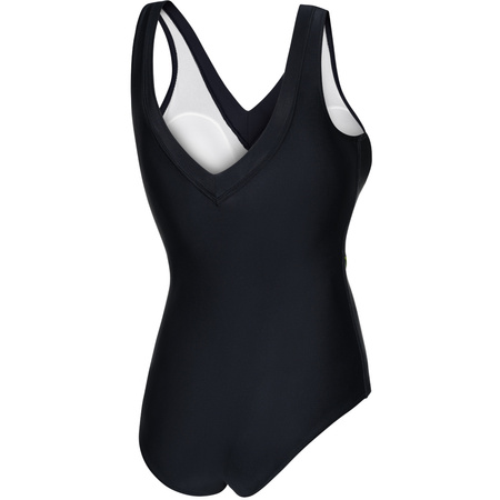 One-piece swimming costume with cups AQUA SPEED Sophie 01 - black