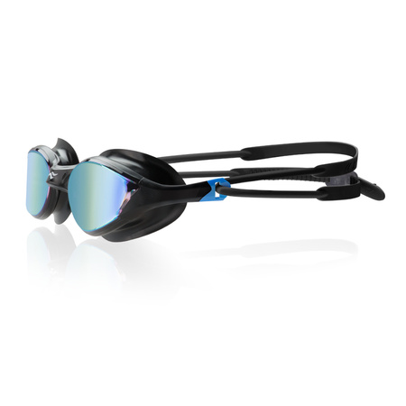 Swimming goggles Aqua Speed Vortex Mirror + Case 07 - black 