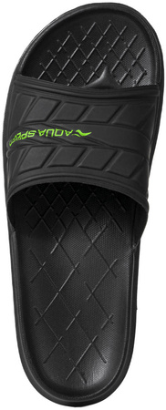 Klapki basenowo - plażowe Aqua Speed Aspen 05 - czarne 