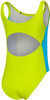 Kostium kąpielowy jednoczęściowy pływacki Aqua Speed Luna roz. 104-128 cm 82 - zielony 