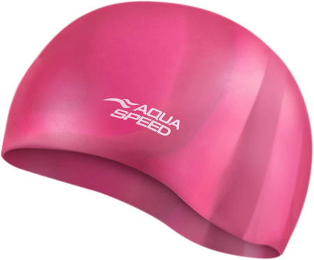 Silicone swim cap Aqua Speed Bunt 35 - pink
