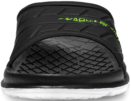 Klapki basenowo - plażowe Aqua Speed Aspen 05 - czarne 