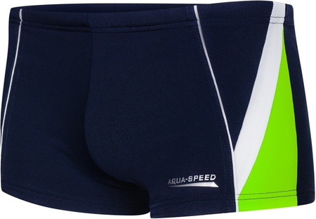 Chłopięce spodenki pływackie Aqua Speed Diego 04 - granatowe 