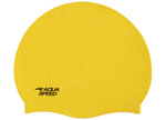 Czepek pływacki silikonowy z recyklingu Aqua Speed Reco 18 - żółty 