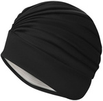 Damski czepek kapielowo - pływacki Aqua Speed Turban Cap 07 - czarny