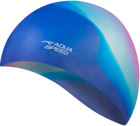 Silikonowy czepek pływacki Aqua Speed Bunt 40 - kolorowy