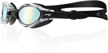 One-piece swimming goggles Aqua Speed Triton Mirror 53 - colorless