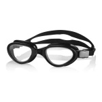 Okulary pływackie uniwersalne Aqua Speed X-Pro 07 - czarne - bezbarwne szkła 
