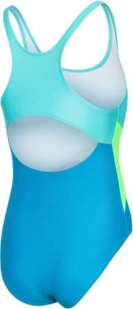 Girls' swimsuit Pola 28 - blue-green