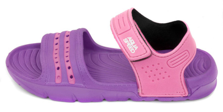 Dziewczęce obuwie basenowe Aqua Speed Noli 93 - fioletowe