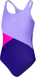 Girls' swimsuit Pola 48 - purple-pink