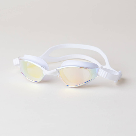 Okulary pływackie Aqua Speed Zen Mirror 05 - białe 