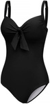 Damski kostium kąpielowy jednoczęściowy Aqua Speed Elena 01 - czarny 