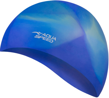 Silikonowy czepek pływacki Aqua Speed Bunt 57 - kolorowy