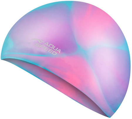Silikonowy czepek pływacki Aqua Speed Bunt 36 - kolorowy