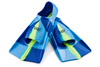Short Training Swim Fins Aqua Speed 82 - multicolor