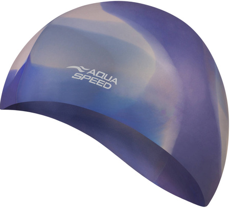 Silikonowy czepek pływacki Aqua Speed Bunt 85 - kolorowy