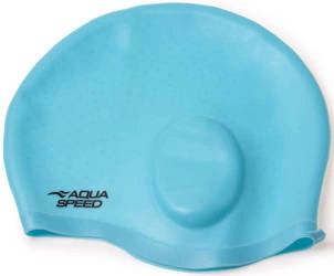 Swimming Aqua Speed Ear cap Comfort 02 - light blue 