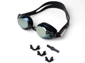 Corrective swimming goggles Aqua Speed Lumina 19 - black 