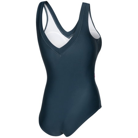 Jednocześciowy kostium pływacki z miseczkami Aqua Speed Sophie 03 - grafitowy