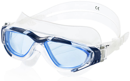 Swimming goggles Aqua Speed Bora - navy  - clear glasses  