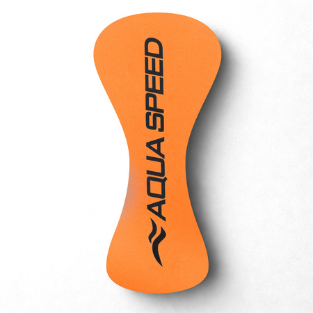 Deska do pływania pull buoy ósemka Aqua Speed Wave 75 - pomarańczowa