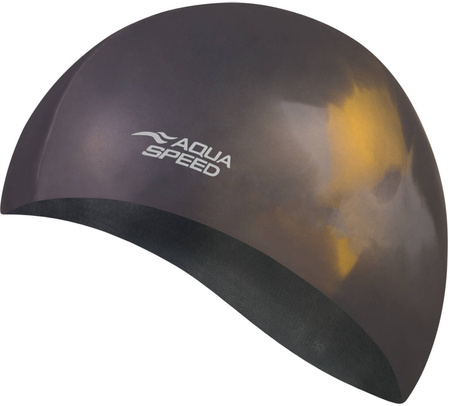 Multicolor silicone swim cap Aqua Speed Bunt 61