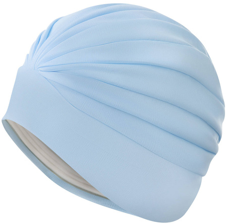 Damski czepek kapielowo - pływacki Aqua Speed Turban Cap 02 - niebieski 