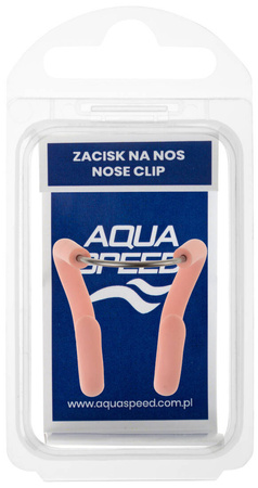 Zacisk pływacki na nos metalowy Aqua Speed MT