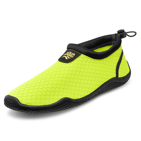 Water shoes with drawstring Aqua Shoe 30 kol.18 – yellow and black