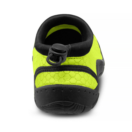 Children's water shoes with drawstring Aqua Shoe 30 kol.18 – yellow and black