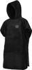 Microfiber poncho for adults Aqua Speed 07 - black 
