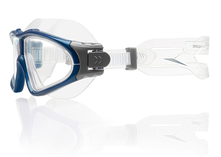 Swimming goggles Aqua Speed Sirocco 10 - navy -clear glasses  