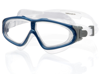 Gogle pływackie Aqua Speed Sirocco 10 - granatowe - bezbarwne szkła