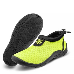 Children's water shoes with drawstring Aqua Shoe 30 kol.18 – yellow and black