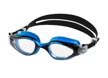 Okulary pływackie dla dzieci Aqua Speed Maori 17 -czarne- bezbarwne szkła