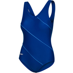 Jednocześciowy kostium pływacki z miseczkami Aqua Speed Sophie 42 - niebieski