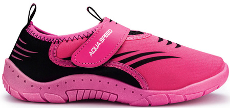 Buty do wody na rzep Aqua Speed 27F - różowe 