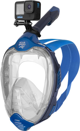 Zestaw maska pełnotwarzowa AQUA SPEED Veifa 38 ZX S/M + ręcznik Dry Coral 50x100 cm